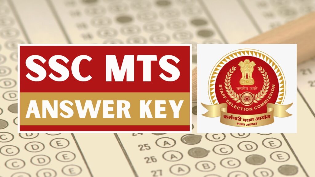 ssc mts answer key