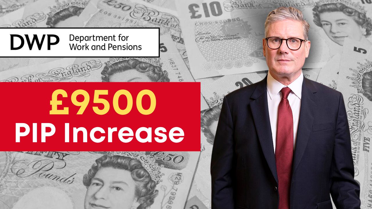 dwp pip 9500 increase